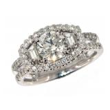 14k Gold 1.60 ct Round Brilliant Diamond Ring 14k Gold 1.60 ct Round Brilliant Diamond Ring