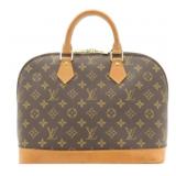 Louis Vuitton Alma Monogram Hand Bag Louis Vuitton Alma Monogram Hand Bag