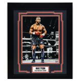 Autographed Mike Tyson Custom Framed Photo Autographed Mike Tyson Custom Framed Photo