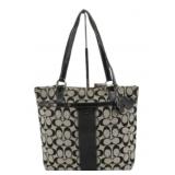 Coach Gray Monogram Handbag Coach Gray Monogram Handbag