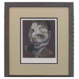 3 STUDIES OF SELF PORTRAIT PLATE SIGN BY F.BACON 3 STUDIES OF SELF PORTRAIT PLATE SIGN BY F.BACON