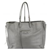 Balenciaga Gray Leather Handbag Tote Balenciaga Gray Leather Handbag Tote