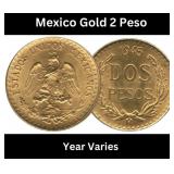 Mexico Gold 2 Peso Mexico Gold 2 Peso