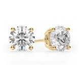 Round Brilliant 1.00 ct Lab Diamond Stud Earrings Round Brilliant 1.00 ct Lab Diamond Stud Earrings