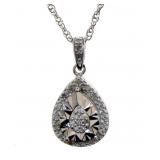 Pear Cut Diamond Necklace Pear Cut Diamond Necklace