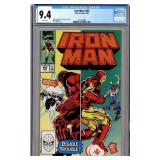 Vintage 1990 Iron Man #255 Comic Book Vintage 1990 Iron Man #255 Comic Book