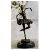 BRONZE FREE AS A BIRD BALLERINA SCULPTURE BRONZE FREE AS A BIRD BALLERINA SCULPTURE
