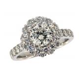 14k Gold 2.04 ct Round Brilliant Diamond Ring 14k Gold 2.04 ct Round Brilliant Diamond Ring