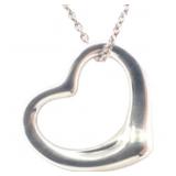Tiffany & Co. Large Open Heart Necklace Tiffany & Co. Large Open Heart Necklace