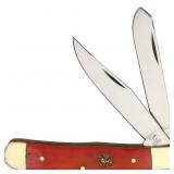 Hen & Rooster HR312RSB Red Smooth Trapper Knife Hen & Rooster HR312RSB Red Smooth Trapper Knife