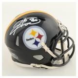 Autographed Hines Ward Steelers Mini Helmet Autographed Hines Ward Steelers Mini Helmet