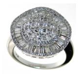 14kt Gold Quality 2.11 ct Baguette Diamond Ring 14kt Gold Quality 2.11 ct Baguette Diamond Ring