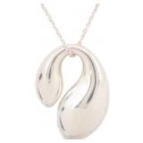 Tiffany & Co Double Teardrop Necklace Tiffany & Co Double Teardrop Necklace