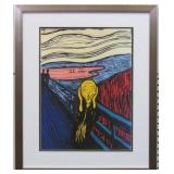 SCREAM GICLEE BY ANDY WARHOL SCREAM GICLEE BY ANDY WARHOL
