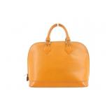 Louis Vuitton Epi Orange Alma Hand Bag Louis Vuitton Epi Orange Alma Hand Bag