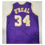 Autographed Shaquille O'Neal Jersey Autographed Shaquille O'Neal Jersey