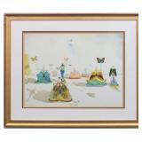 BUTTERFLY MASQUERADE GICLEE BY SALVADOR DALI BUTTERFLY MASQUERADE GICLEE BY SALVADOR DALI