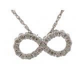 Brilliant 1/4 ct Diamond Infinity Necklace Brilliant 1/4 ct Diamond Infinity Necklace