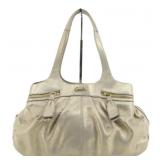 Coach Gold Tote Handbag Coach Gold Tote Handbag