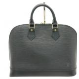 Louis Vuitton Black Epi Alma Handbag Louis Vuitton Black Epi Alma Handbag