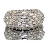 Platinum Natural 2.10 ct Diamond Ring Platinum Natural 2.10 ct Diamond Ring