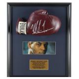 Autographed Mike Tyson Boxing Glove Display Autographed Mike Tyson Boxing Glove Display