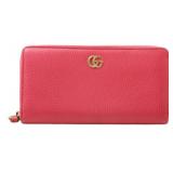 Gucci Pink Marmont Long Wallet