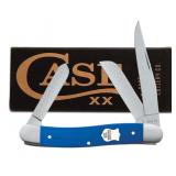 Case XX Blue G-10 Med Stockman Knife 16744