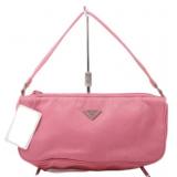 Prada Pink Nylon Mini Handbag