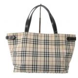 Burberry Nova Check Handbag Tote