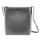 Ferragamo Silver Shoulder Bag