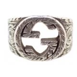Gucci GG Logo Ring