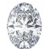 Oval Cut 5.04 Carat VS2 Lab Diamond