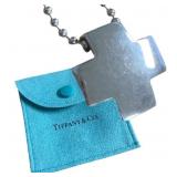 Tiffany & Co. Cross Ball Chain Necklace