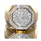 Men's Brilliant 1.00 ct Quality Diamond Ring