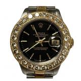 Rolex 69163 Lady Datejust 26 Quickset w/Diamond
