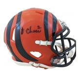 Autographed Ja'Marr Chase Mini Helmet