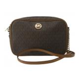 Michael Kors Brown Signature Shoulder Bag