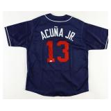 Autographed Ronald Acuna Jr Jersey