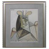 BUSTE DE FEMME GICLEE BY PABLO PICASSO