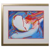 PEACE BY THE YEAR GICLEE BY PETER MAX