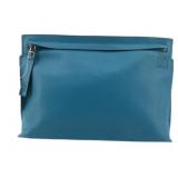 Loewe Teal Clutch Pouchette