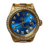 Rolex 18kt Gold Oyster Lady Datejust President