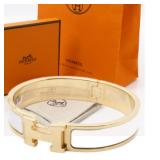HERMES Click 'H' Bangle Bracelet