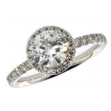 14k Gold 1.58 ct Round Brilliant Diamond Ring