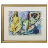 TWO NUDES GICLEE BY PABLO PICASSO