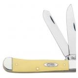 Case XX 3254 Yellow Synthetic Smooth Trapper Knife