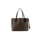 Louis Vuitton Damier Never Full PM Shoulder Bag