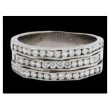 18kt Gold 1.00 ct Diamond Band