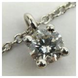 Tiffany & Co. Platinum Diamond Necklace